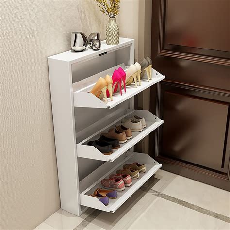 shoe cabinet steel|wall mounted slim shoe cabinet.